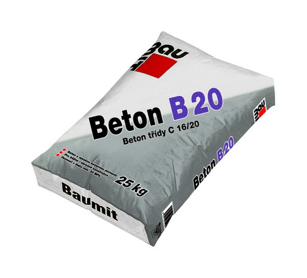 BAUMIT Beton B20 25kg Konstrukční Tř.C16/20 | EShop - LHS Stavebniny