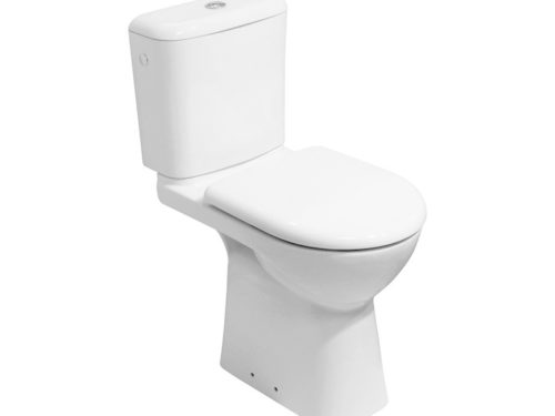 Zvýšená WC mísa 45cm, hluboké splachování, vodorovný odpad, instalační sada součástí H823618