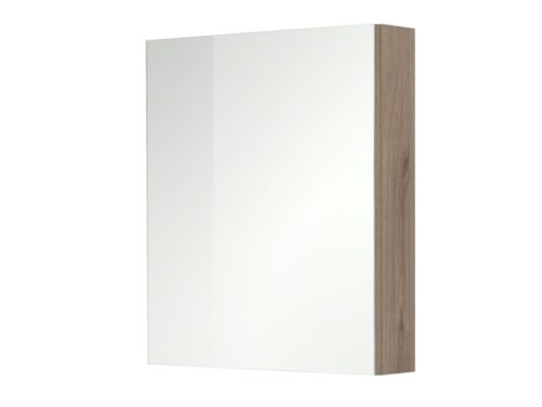 Aira, koupelnová galerka 60 cm, zrcadlová skříňka, dub Kronberg