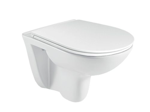 MER WC závěsné, RIMLESS, 530x355x360, keramické, vč. sedátka VSD81S